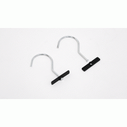 Nail End Display Hanger With Plastic Sheet