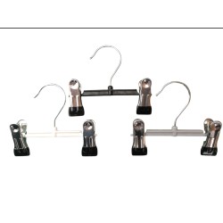 Double Metal Peg Plastic Hanger
